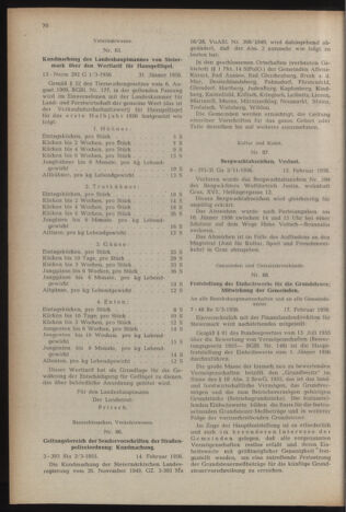 Verordnungsblatt der steiermärkischen Landesregierung 19560224 Seite: 2