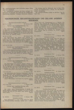 Verordnungsblatt der steiermärkischen Landesregierung 19560224 Seite: 5