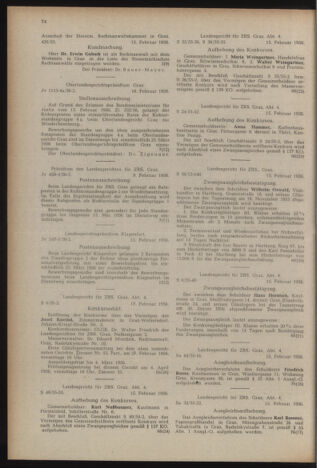 Verordnungsblatt der steiermärkischen Landesregierung 19560224 Seite: 6