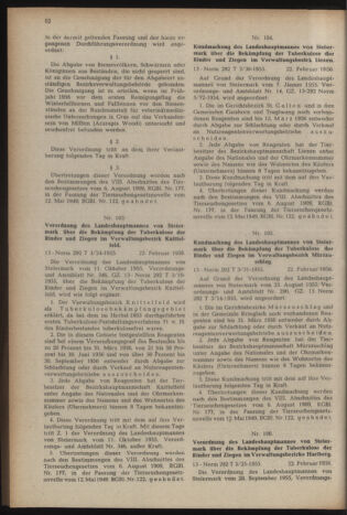 Verordnungsblatt der steiermärkischen Landesregierung 19560302 Seite: 16