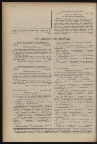 Verordnungsblatt der steiermärkischen Landesregierung 19560316 Seite: 8