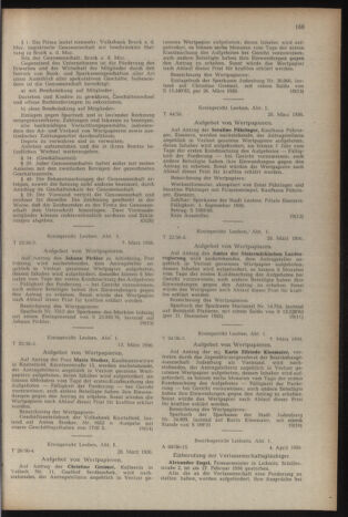 Verordnungsblatt der steiermärkischen Landesregierung 19560420 Seite: 11