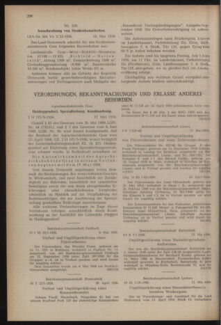 Verordnungsblatt der steiermärkischen Landesregierung 19560525 Seite: 6