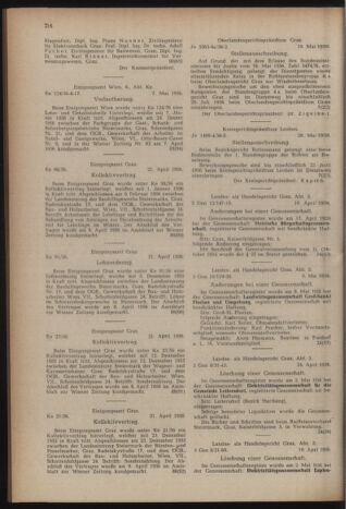 Verordnungsblatt der steiermärkischen Landesregierung 19560601 Seite: 6