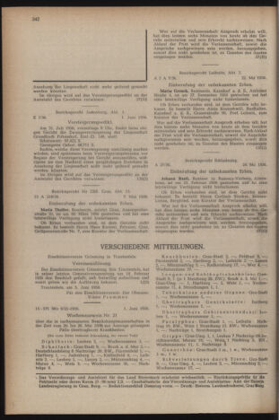 Verordnungsblatt der steiermärkischen Landesregierung 19560615 Seite: 16