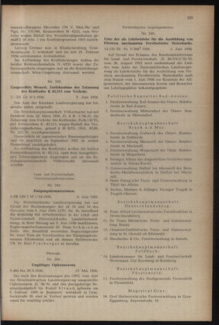 Verordnungsblatt der steiermärkischen Landesregierung 19560615 Seite: 7