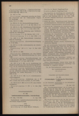 Verordnungsblatt der steiermärkischen Landesregierung 19560706 Seite: 2