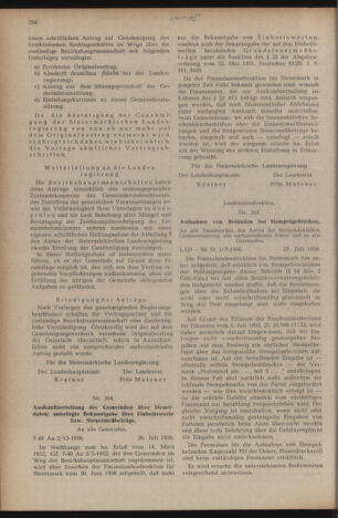 Verordnungsblatt der steiermärkischen Landesregierung 19560803 Seite: 2