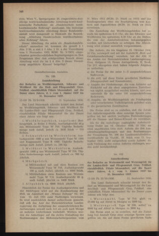 Verordnungsblatt der steiermärkischen Landesregierung 19560921 Seite: 4