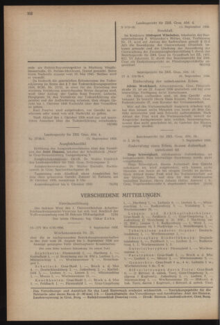 Verordnungsblatt der steiermärkischen Landesregierung 19560921 Seite: 8