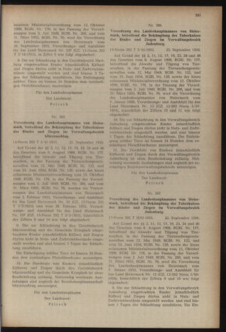 Verordnungsblatt der steiermärkischen Landesregierung 19561026 Seite: 3