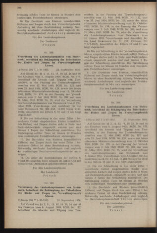 Verordnungsblatt der steiermärkischen Landesregierung 19561026 Seite: 4