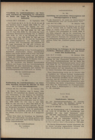 Verordnungsblatt der steiermärkischen Landesregierung 19561026 Seite: 5