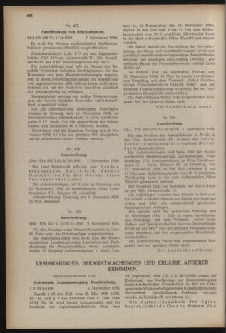 Verordnungsblatt der steiermärkischen Landesregierung 19561116 Seite: 4