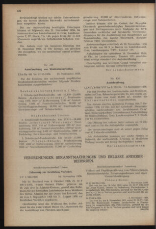 Verordnungsblatt der steiermärkischen Landesregierung 19561123 Seite: 6