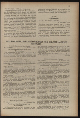 Verordnungsblatt der steiermärkischen Landesregierung 19561130 Seite: 5