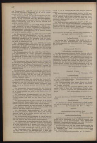 Verordnungsblatt der steiermärkischen Landesregierung 19561130 Seite: 6