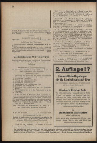 Verordnungsblatt der steiermärkischen Landesregierung 19561207 Seite: 12