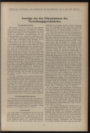 Verordnungsblatt der steiermärkischen Landesregierung 19561228 Seite: 41