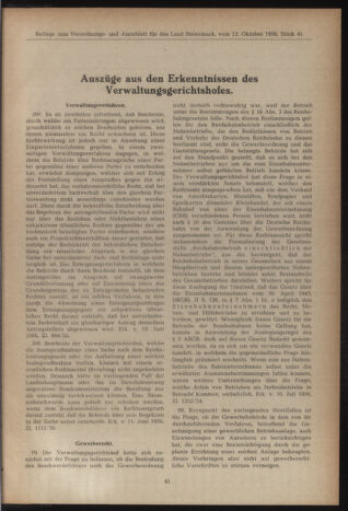 Verordnungsblatt der steiermärkischen Landesregierung 19561228 Seite: 89