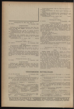 Verordnungsblatt der steiermärkischen Landesregierung 19570104 Seite: 4