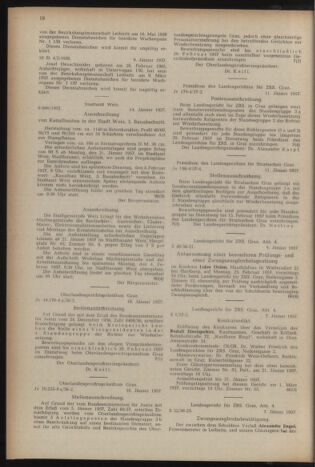 Verordnungsblatt der steiermärkischen Landesregierung 19570118 Seite: 6