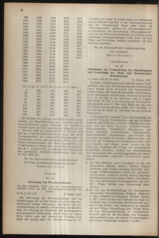 Verordnungsblatt der steiermärkischen Landesregierung 19570125 Seite: 4