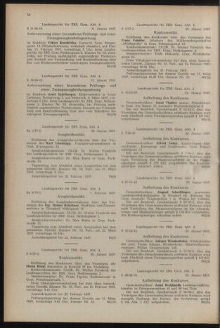 Verordnungsblatt der steiermärkischen Landesregierung 19570208 Seite: 10