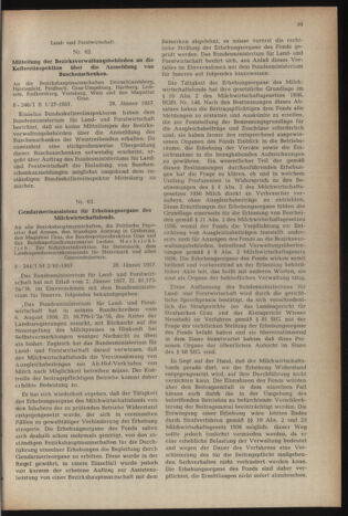 Verordnungsblatt der steiermärkischen Landesregierung 19570208 Seite: 5