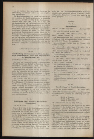 Verordnungsblatt der steiermärkischen Landesregierung 19570208 Seite: 6