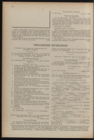 Verordnungsblatt der steiermärkischen Landesregierung 19570215 Seite: 8