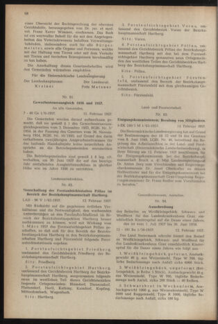 Verordnungsblatt der steiermärkischen Landesregierung 19570222 Seite: 4