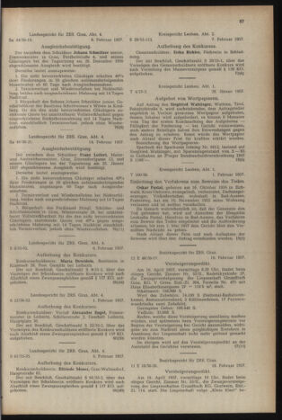 Verordnungsblatt der steiermärkischen Landesregierung 19570301 Seite: 11