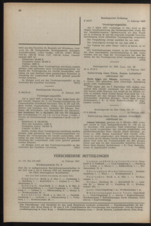 Verordnungsblatt der steiermärkischen Landesregierung 19570301 Seite: 12