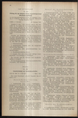 Verordnungsblatt der steiermärkischen Landesregierung 19570308 Seite: 2