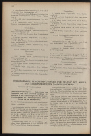 Verordnungsblatt der steiermärkischen Landesregierung 19570315 Seite: 2