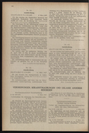 Verordnungsblatt der steiermärkischen Landesregierung 19570315 Seite: 6