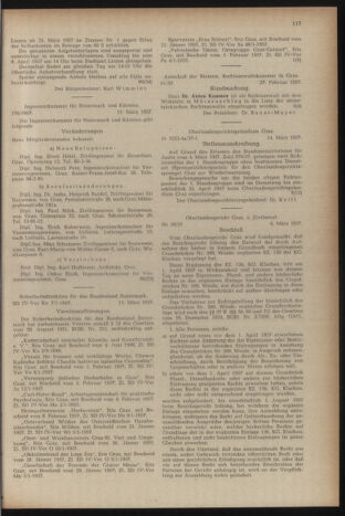 Verordnungsblatt der steiermärkischen Landesregierung 19570322 Seite: 5