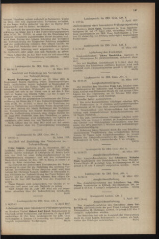 Verordnungsblatt der steiermärkischen Landesregierung 19570412 Seite: 7