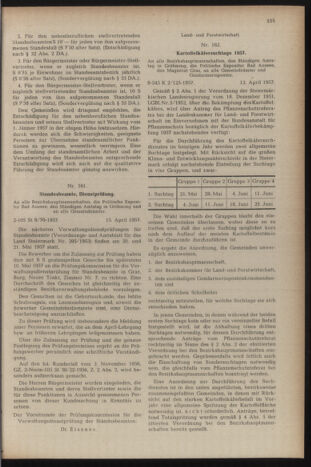 Verordnungsblatt der steiermärkischen Landesregierung 19570426 Seite: 7