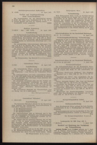 Verordnungsblatt der steiermärkischen Landesregierung 19570503 Seite: 6