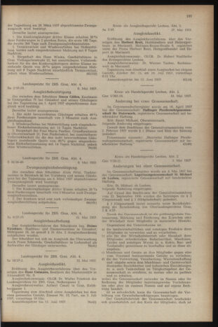 Verordnungsblatt der steiermärkischen Landesregierung 19570531 Seite: 7