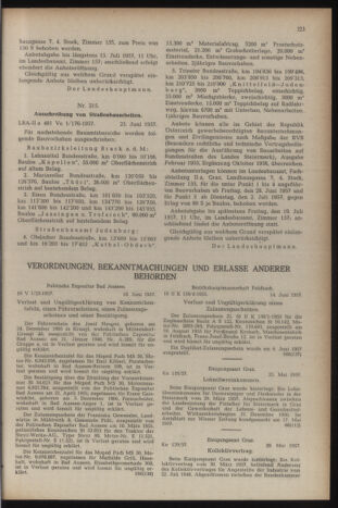 Verordnungsblatt der steiermärkischen Landesregierung 19570628 Seite: 3