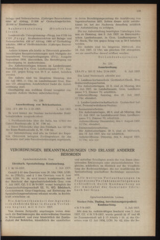 Verordnungsblatt der steiermärkischen Landesregierung 19570712 Seite: 5