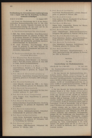 Verordnungsblatt der steiermärkischen Landesregierung 19570809 Seite: 4