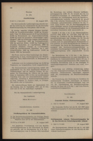 Verordnungsblatt der steiermärkischen Landesregierung 19570830 Seite: 2