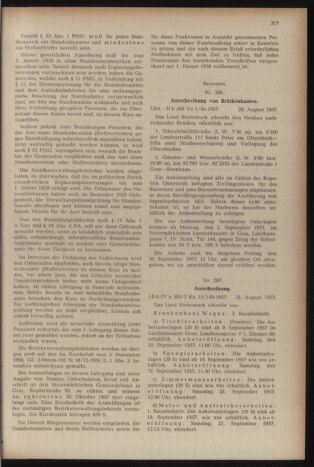 Verordnungsblatt der steiermärkischen Landesregierung 19570906 Seite: 3