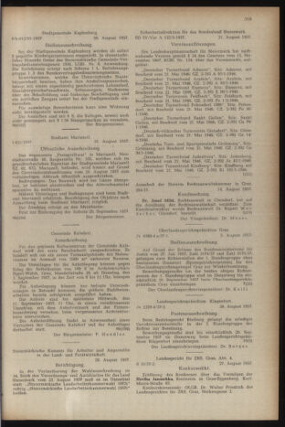 Verordnungsblatt der steiermärkischen Landesregierung 19570906 Seite: 5