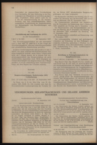 Verordnungsblatt der steiermärkischen Landesregierung 19571004 Seite: 2