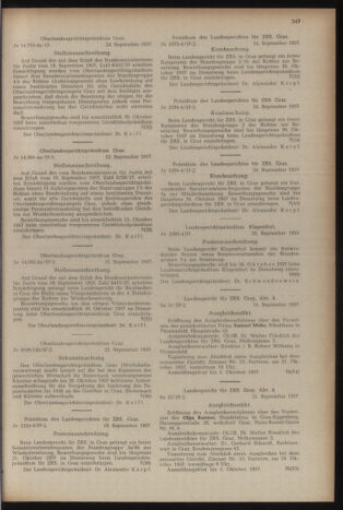 Verordnungsblatt der steiermärkischen Landesregierung 19571004 Seite: 5